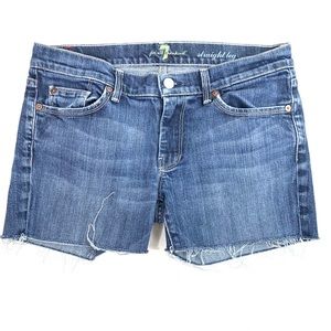 🌺 3/$20 7 for All Mankind cutoff shorts Size 29